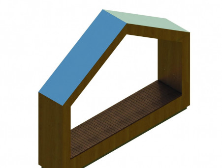 Скамейка Теремок smart СК351